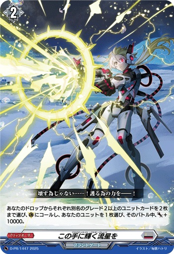 この手に輝く流星を